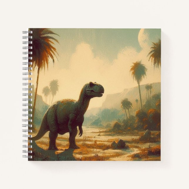 Tyrannosaurus Rex Dinosaur-Notebook Notizbuch (Vorderseite)