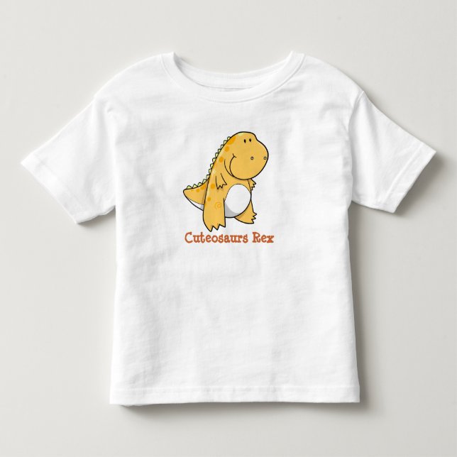 Tyrannosaurus Rex Dinosaurier Cuteosaurs T - Shirt (Vorderseite)