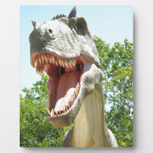 Tyrannosaurus Rex Dinosaurier Fotoplatte