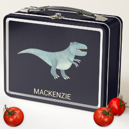 Tyrannosaurus Rex Dinosaurier Personalisiert Metall Brotdose