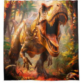 Tyrannosaurus Rex Duschvorhang