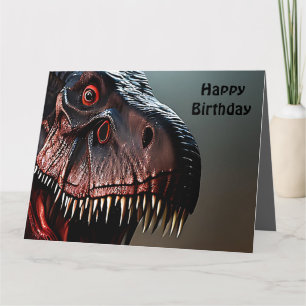 Tyrannosaurus Rex, Grande carte d'anniversaire