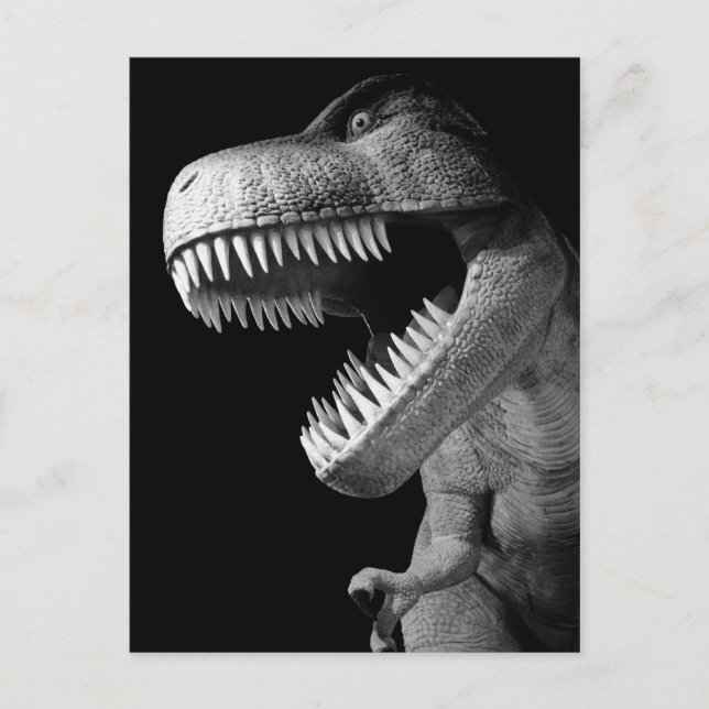 Tyrannosaurus Rex Postkarte (Vorderseite)