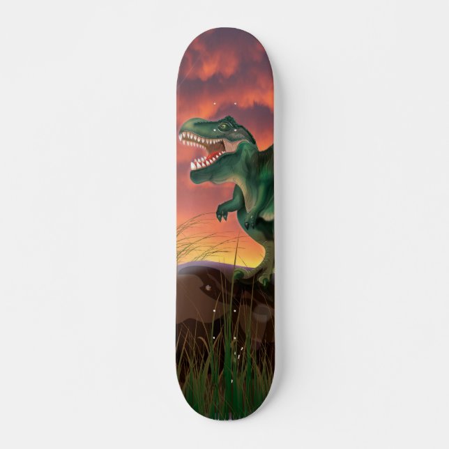 Tyrannosaurus Rex Skateboard (Vorne)