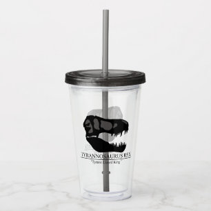 Tyrannosaurus Rex Skull Acryltrinkbecher