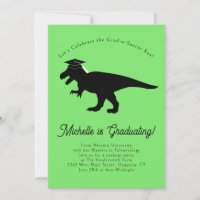 Tyrannosaurus Rex T-Rex Dinosaurier Graduierungspa