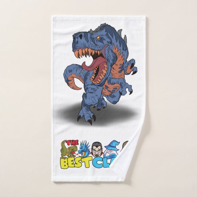 Tyrannosaurus Rex The Best Clash® Ruler T-Rex Handtuch (Handtuch)