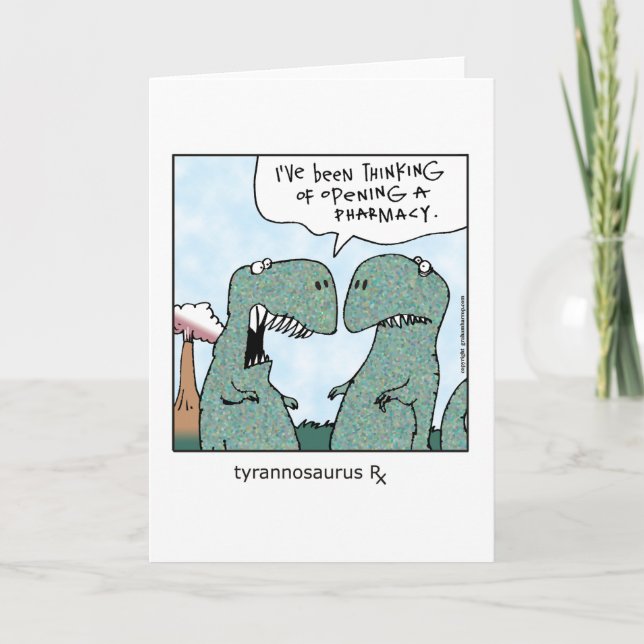 Tyrannosaurus Rx Karte (Vorderseite)