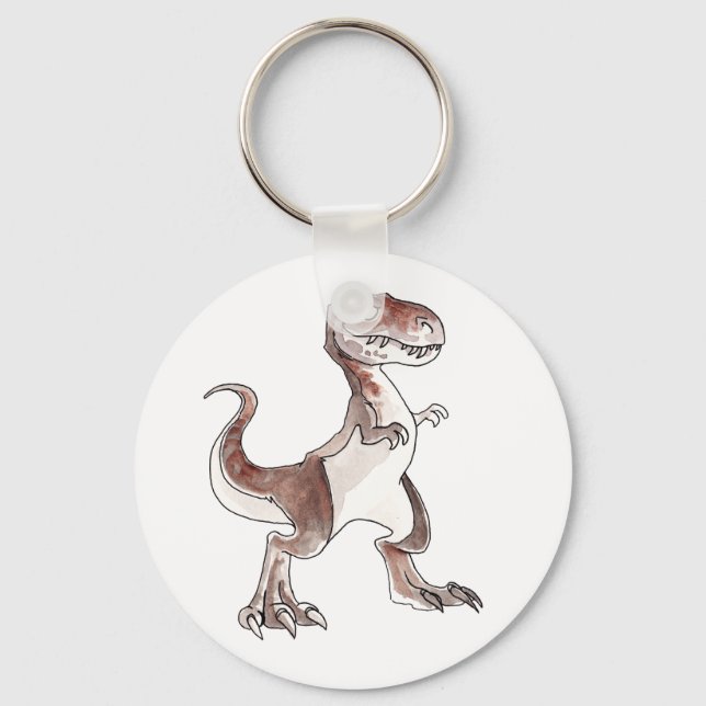 Tyrannosaurus-Schlüsselanhänger Schlüsselanhänger (Vorderseite)
