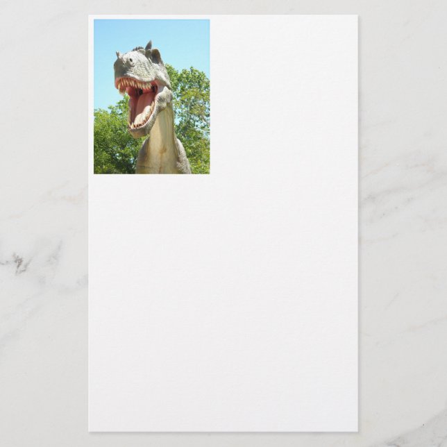 Tyrannosaurus T-Rex Dinosaur Briefpapier (Vorderseite)