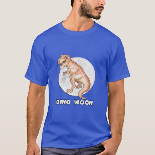Tyrannosaurus (T-Rex) T-shirt d'art Dinosaur (Devant)