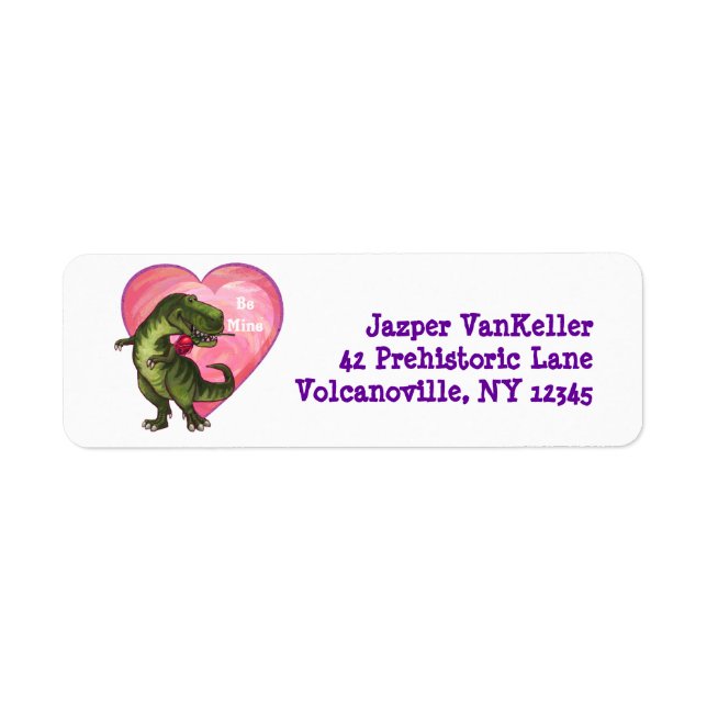 Tyrannosaurus Valentinstag (Vorne)