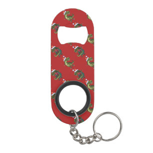 Tyrannosaurus Weihnachten Schlüsselanhänger Flaschenöffner