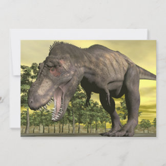 Tyrannosaurus wütend - 3D-Darstellung