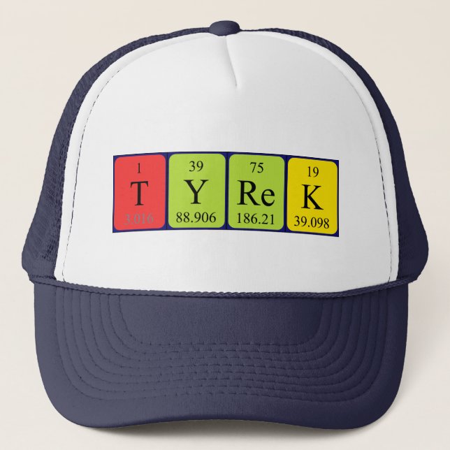 Tyrek Periodenname Truckerkappe (Vorderseite)