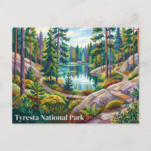 Tyresta-Nationalpark Schweden Postkarte