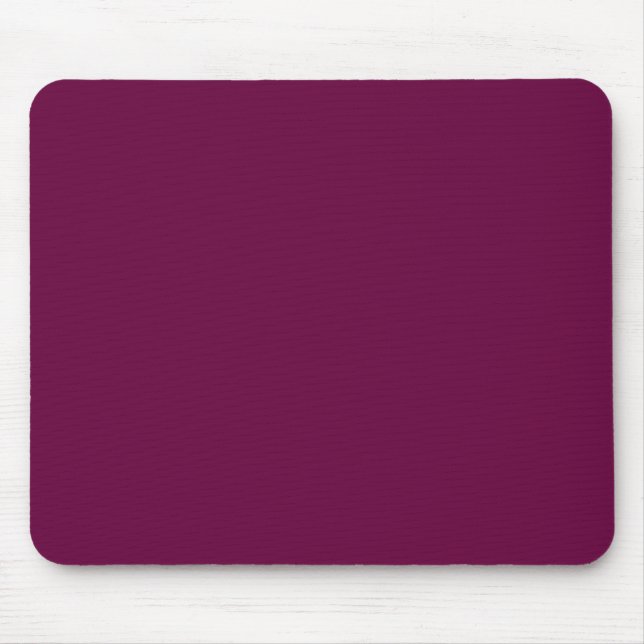 Tyrian Lila Solid Color Mousepad (Vorne)