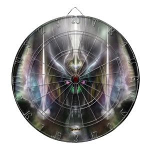 Tyrinan der Horikingott des Krieges Dartscheibe