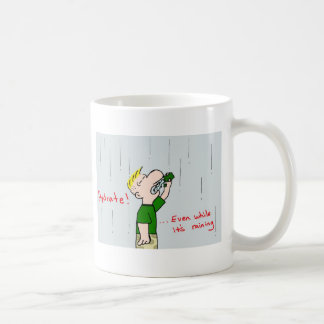 tyrmay Marineinfanteriekorpshydrat beim Regnen Kaffeetasse