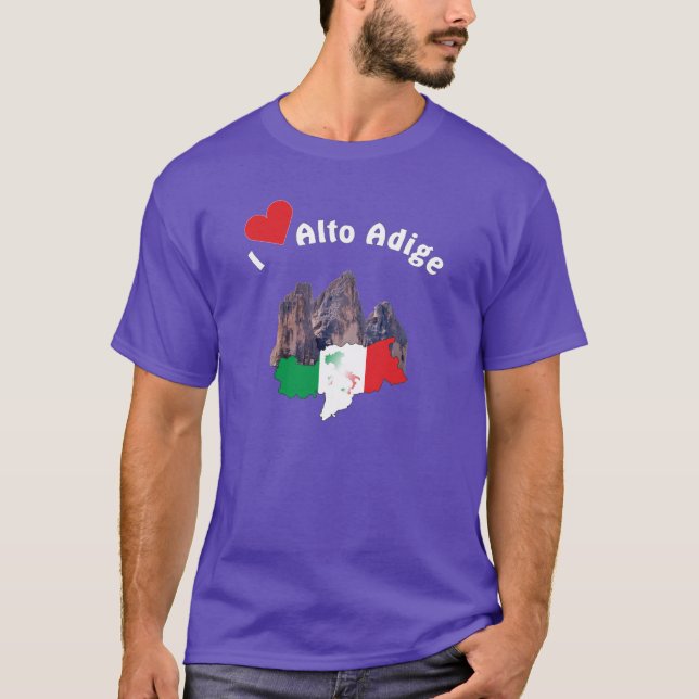Tyrol du Sud - Alto Adige - Italie - T-shirt itali (Devant)