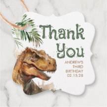 Tyronasaurus Rex Dinosaur Geburtstag Vielen Dank