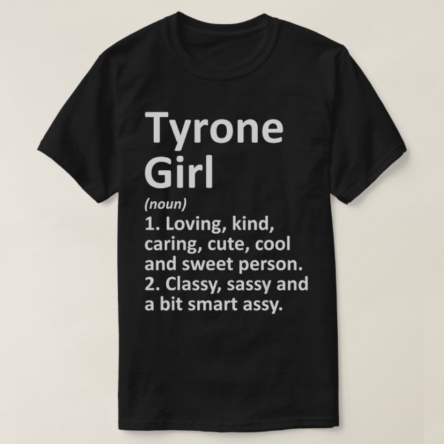 TYRONE L PA PENNSYLVANIA Funny City Zuhause Roots  T-Shirt (Design vorne)