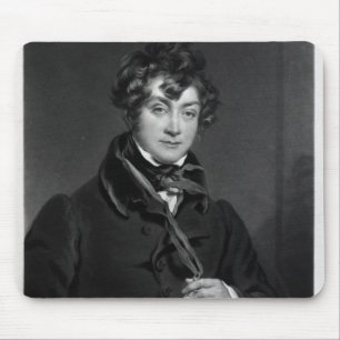 Tyrone-Power, graviert durch James-Sande, c.1833 Mousepad
