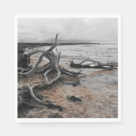 Tyrreller Naturschutzgebiete Serviette