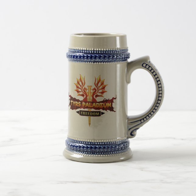 Tyrs Paladium Logo Mugs & Beer Steins (Droite)