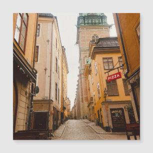 Tyska Brinken, Gamla Stan, Altstadt, Stockholm Magnetkarte