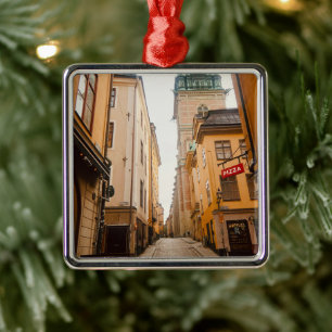 Tyska Brinken, Gamla Stan, Altstadt, Stockholm Ornament Aus Metall