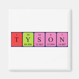 Tyson Periodenmagnetmagnet Magnet