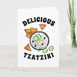 Tzatziki Griechisch Meze Dip Mittelmeer Food Griec Karte
