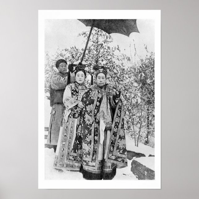Tz'u Hsi (1835-1908) Empress Dowager of China, c.1 Poster (Vorne)