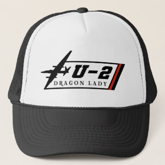 U2 Dragon Lady Spion Flugzeug Truckerkappe