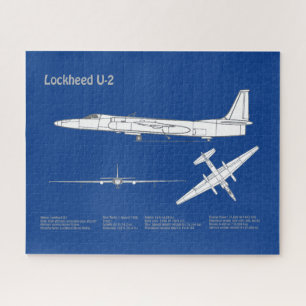 U-2 Dragon Lady - Airplane Blueprint Plans ABD