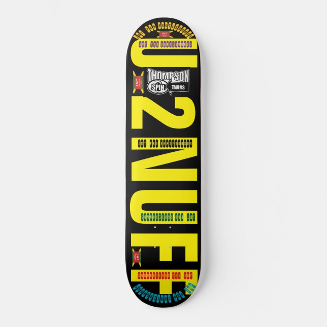 U 2 GENUG.  JMT. Skateboard (Vorderseite)
