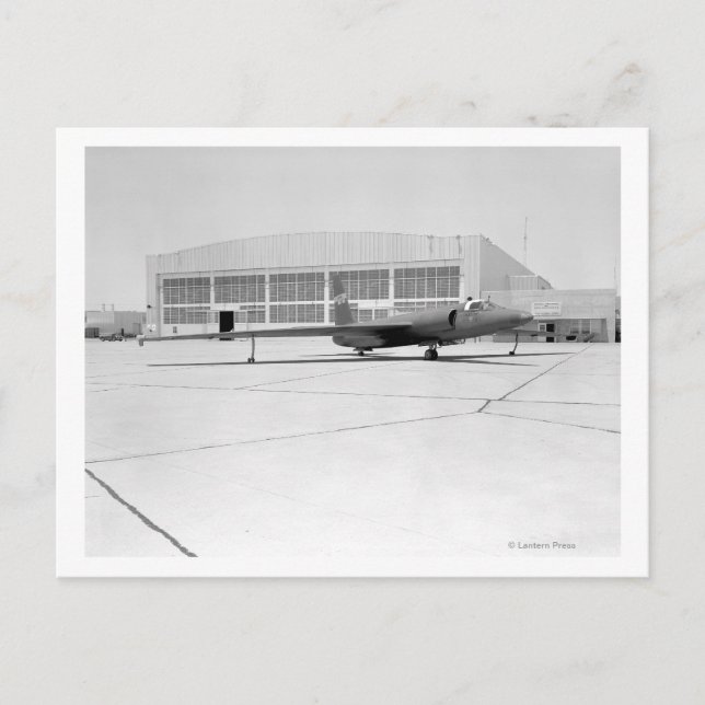 U-2 Spy-Flugzeug mit feinen NASA-Kennzeichnungen Postkarte (Vorderseite)