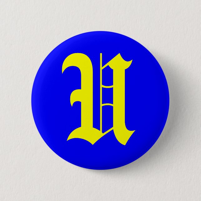 U - ALTES ENGLISCH BUTTON (Vorderseite)