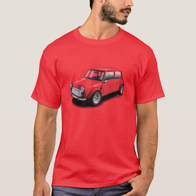 U-Auswahl-D-Farbeklassischer Miniauto-T - Shirt (Vorderseite)