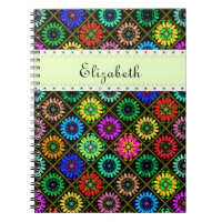 U-Auswahl-Farbleuchtende Einklebebuch-Blumen auf