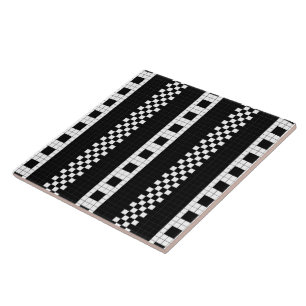 U-Bahn-Karierte Geometrien RL90 Fliese