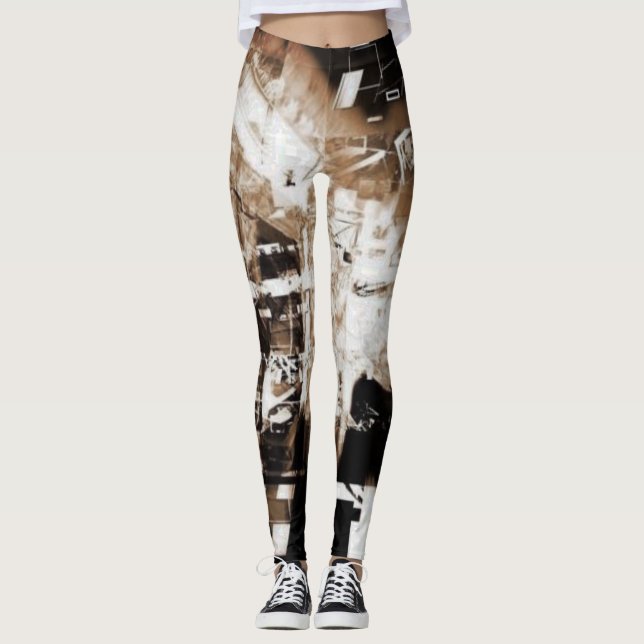 U-Bahn Leggings (Vorderseite)