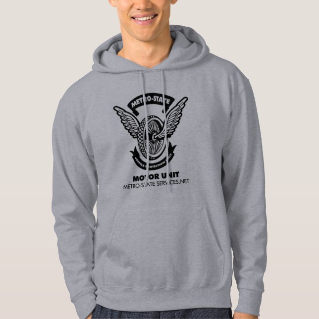 U-Bahn-Staat-Sonderleistungen Hoodie (Vorderseite)