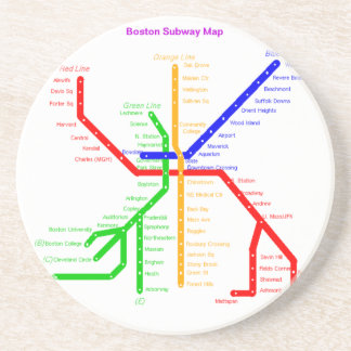 U-Bahn-Untersetzer Boston Sandstein Untersetzer