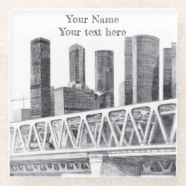 U-Bahn-Untersetzer Glasuntersetzer