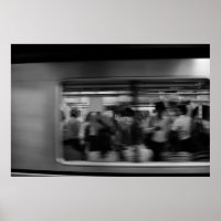 U-Bahn von Tokio - Schwarzweißfotografie