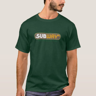 U-BahnDer Ort, an dem Frisch das RetroVintage ist T-Shirt