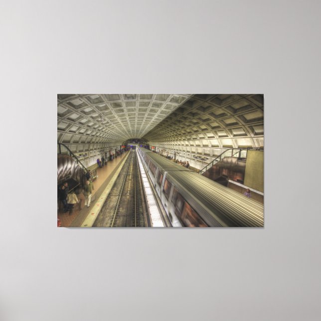 U-Bahnhof Washington DC Leinwanddruck (Vorderseite)