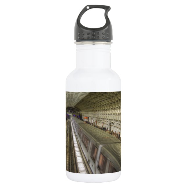 U-Bahnhof Washington DC Trinkflasche (Vorderseite)